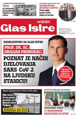 Glas Istre - broj 281, 11. okt 2020.