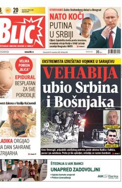 Blic - broj 6742, 19. nov 2015.