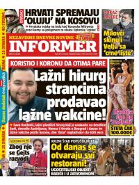 Informer - broj 2749, 7. maj 2021.