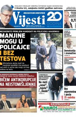 Vijesti - broj 7087, 12. dec 2017.