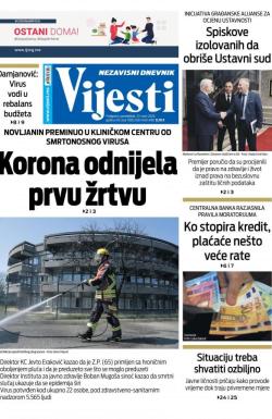 Vijesti - broj 7889, 23. mar 2020.