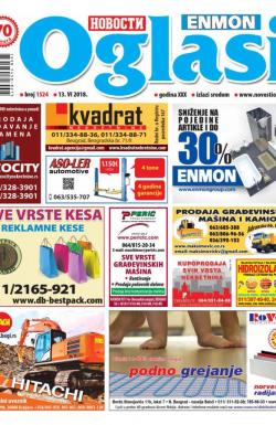 Novosti oglasi - broj 1524, 13. jun 2018.