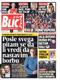 Blic - broj 7790, 22. okt 2018.