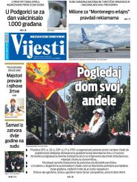 Vijesti - broj 8263, 9. apr 2021.