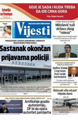 Vijesti - broj 8283, 29. apr 2021.