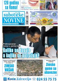 Nove Subotičke novine - broj 46, 15. nov 2013.