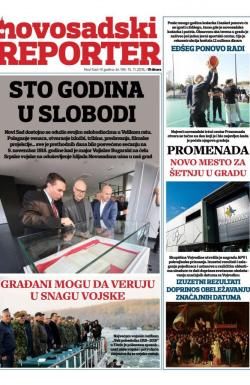 Novosadski reporter - broj 196, 15. nov 2018.