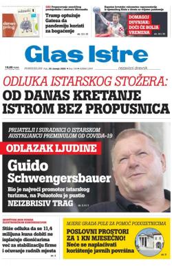 Glas Istre - broj 108, 20. apr 2020.