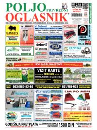 Poljoprivredni Oglasnik - broj 278, 8. okt 2014.