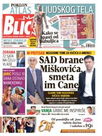 Blic - broj 6572, 2. jun 2015.