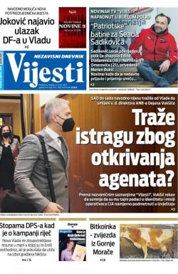 Vijesti - broj 8244, 21. mar 2021.