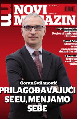 Novi magazin - broj 292, 1. dec 2016.