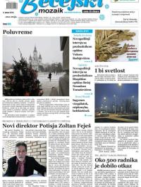 Bečejski mozaik - broj 693, 8. jan 2016.