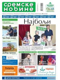 Sremske Novine - broj 2836, 8. jul 2015.