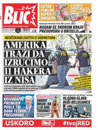 Blic - broj 8469, 24. sep 2020.