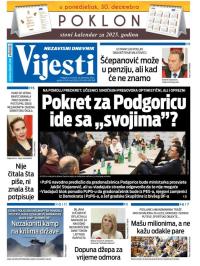 Vijesti - broj 9580, 26. dec 2024.