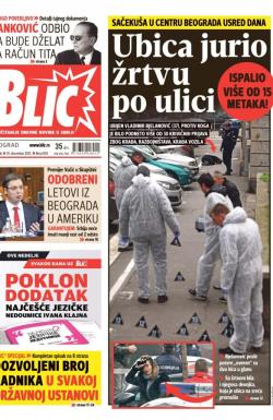 Blic - broj 6763, 10. dec 2015.