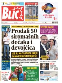 Blic - broj 6161, 7. apr 2014.