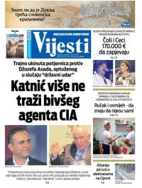 Vijesti - broj 7723, 6. okt 2019.