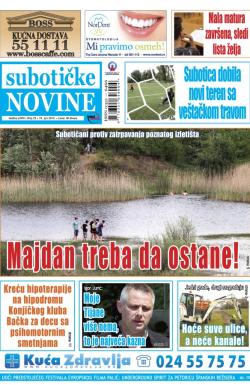 Nove Subotičke novine - broj 25, 19. jun 2015.