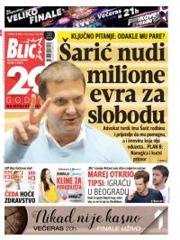 Blic - broj 6958, 28. jun 2016.