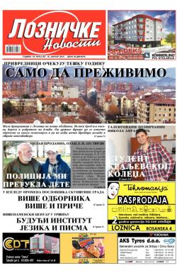 Lozničke novosti - broj 357, 16. jan 2015.