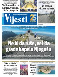 Vijesti - broj 8728, 31. jul 2022.