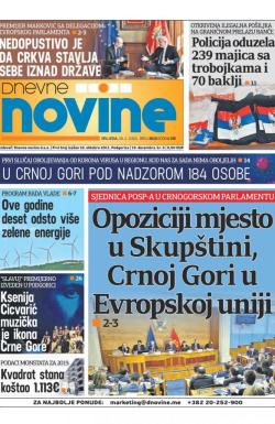 Dnevne novine - broj 2615, 26. feb 2020.