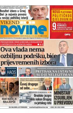 Dnevne novine - broj 2894, 23. jan 2021.