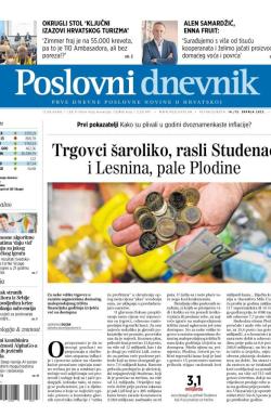 Poslovni Dnevnik - broj 4880, 14. jul 2023.