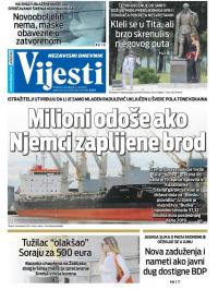 Vijesti - broj 7928, 4. maj 2020.