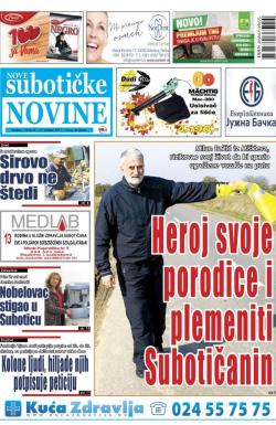 Nove Subotičke novine - broj 43, 27. okt 2017.