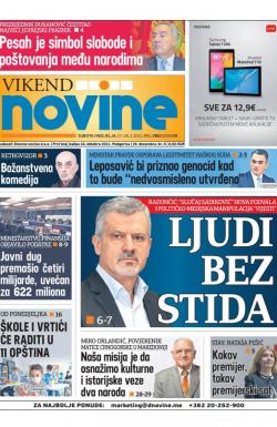 Dnevne novine - broj 2948, 27. mar 2021.