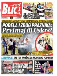 Blic - broj 8678, 26. apr 2021.