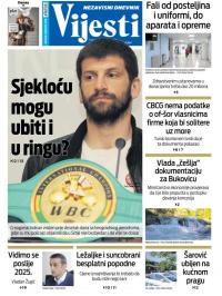 Vijesti - broj 7601, 7. jun 2019.