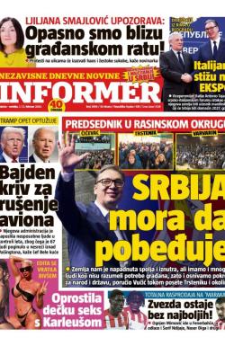 Informer - broj 3894, 1. feb 2025.