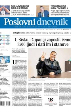 Poslovni Dnevnik - broj 5028, 14. feb 2024.