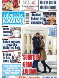 Nove Subotičke novine - broj 103, 14. feb 2019.