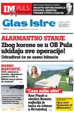 Glas Istre - broj 313, 13. nov 2021.