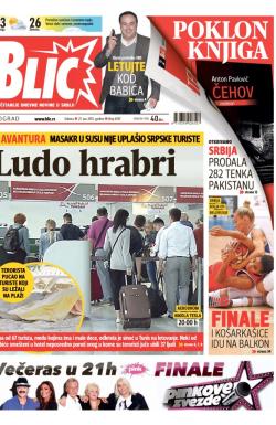 Blic - broj 6597, 27. jun 2015.