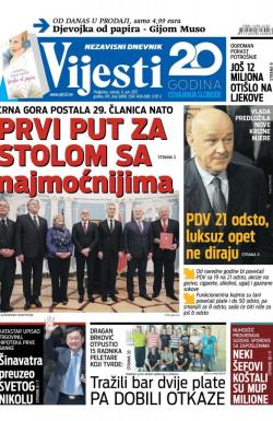 Vijesti - broj 6899, 6. jun 2017.