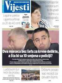 Vijesti - broj 7328, 1. sep 2018.