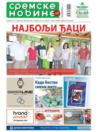 Sremske Novine - broj 3098, 15. jul 2020.