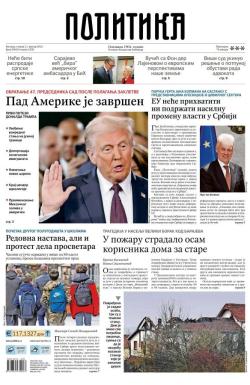 Politika - broj 39920, 21. jan 2025.