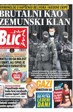 Blic - broj 8602, 8. feb 2021.