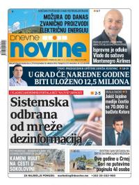 Dnevne novine - broj 2532, 18. nov 2019.