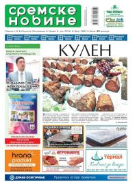 Sremske Novine - broj 2884, 8. jun 2016.