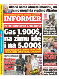 Informer - broj 3108, 8. jul 2022.