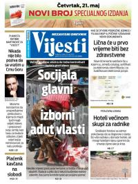 Vijesti - broj 7944, 20. maj 2020.