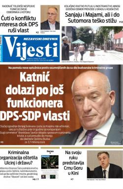 Vijesti - broj 7624, 30. jun 2019.